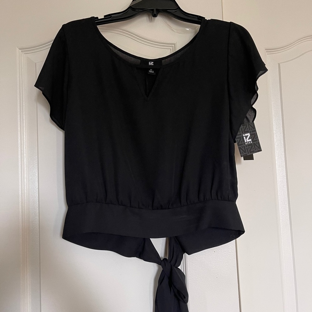 black casual shirt